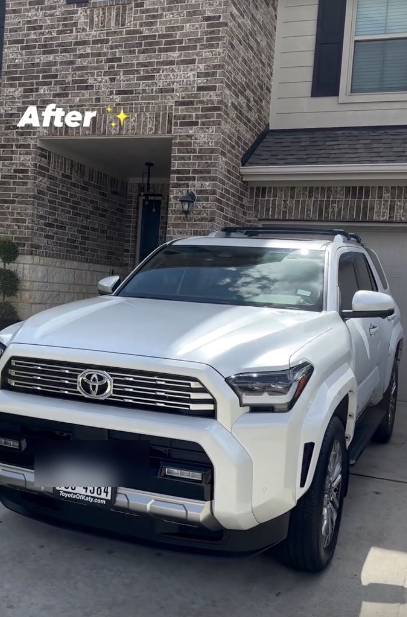 Toyota SUV after full detail