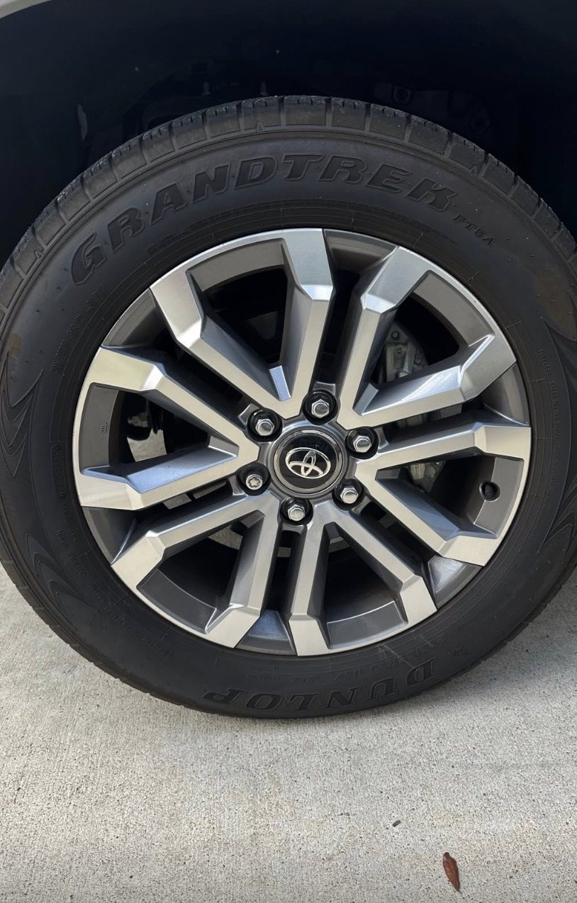Wheel before detail